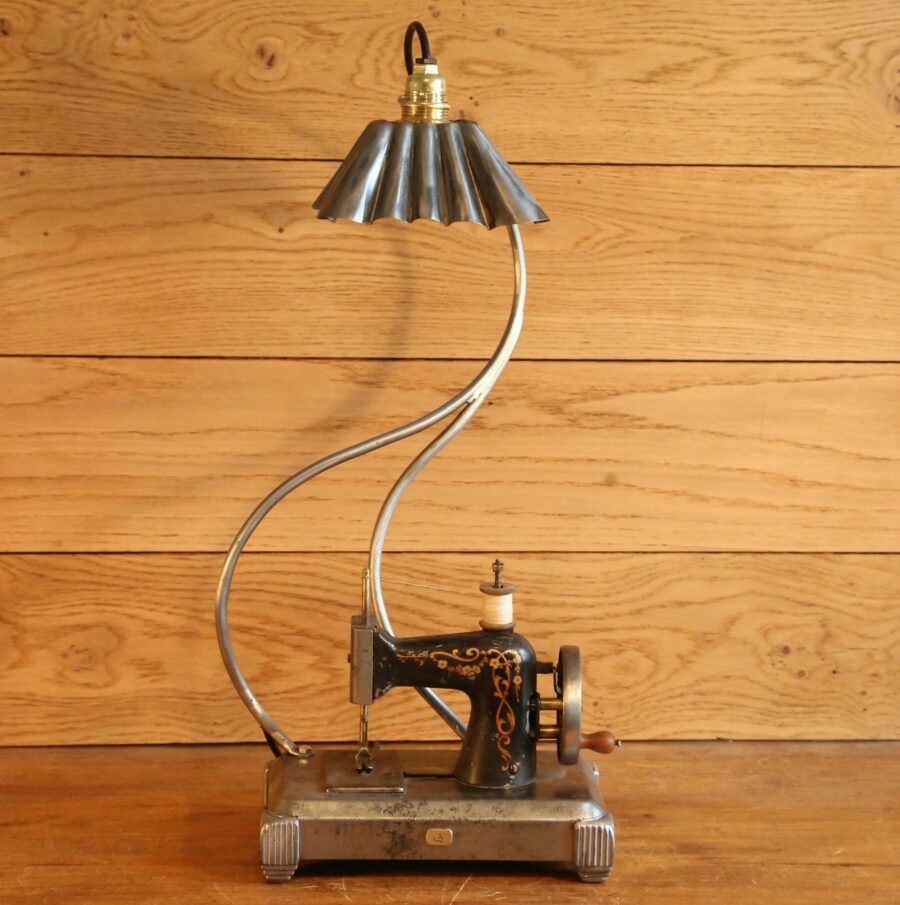 Lampe machine à coudre Art Déco – Image 9