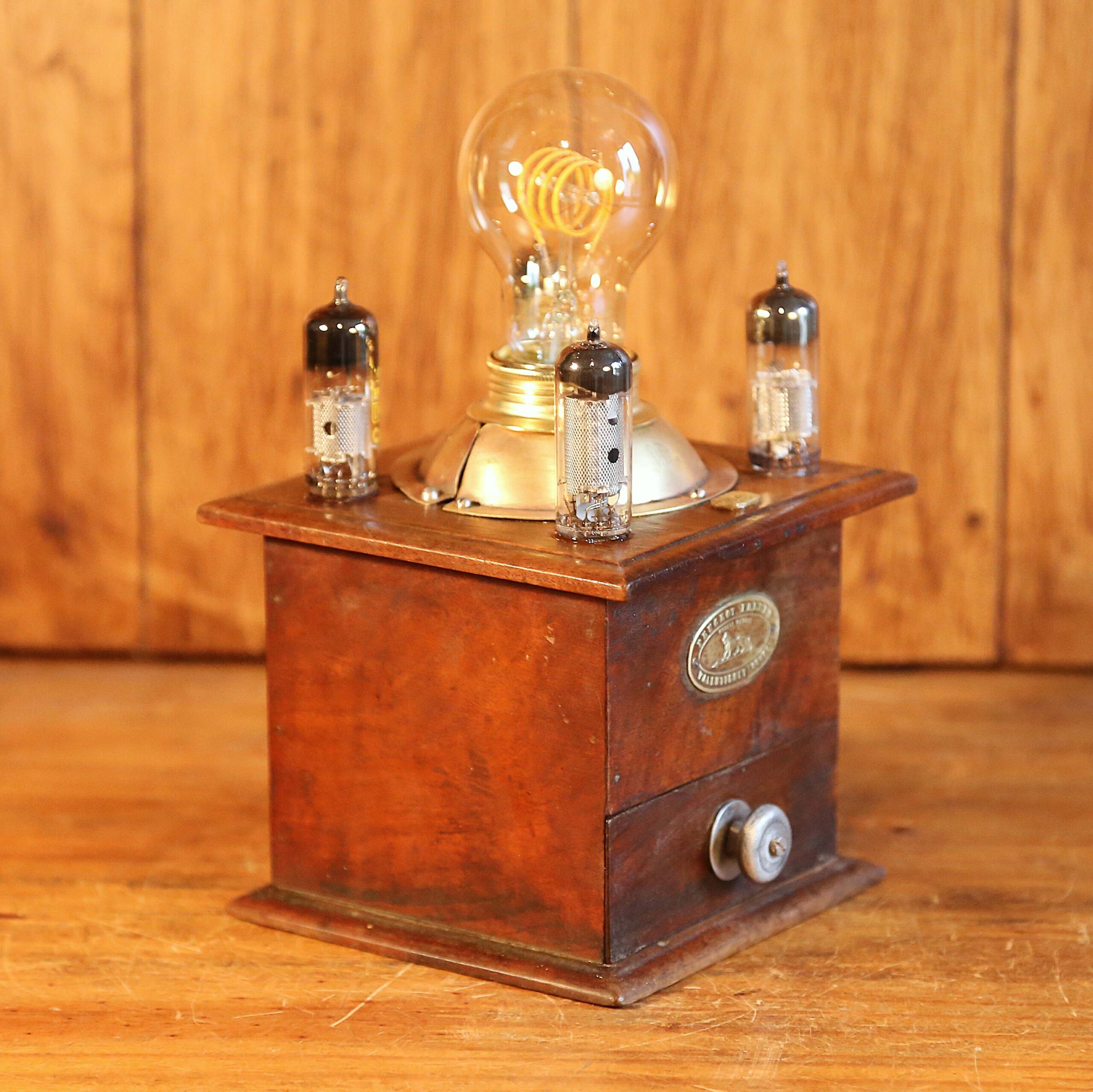 Lampe moulin à café vintage Peugeot – Image 8