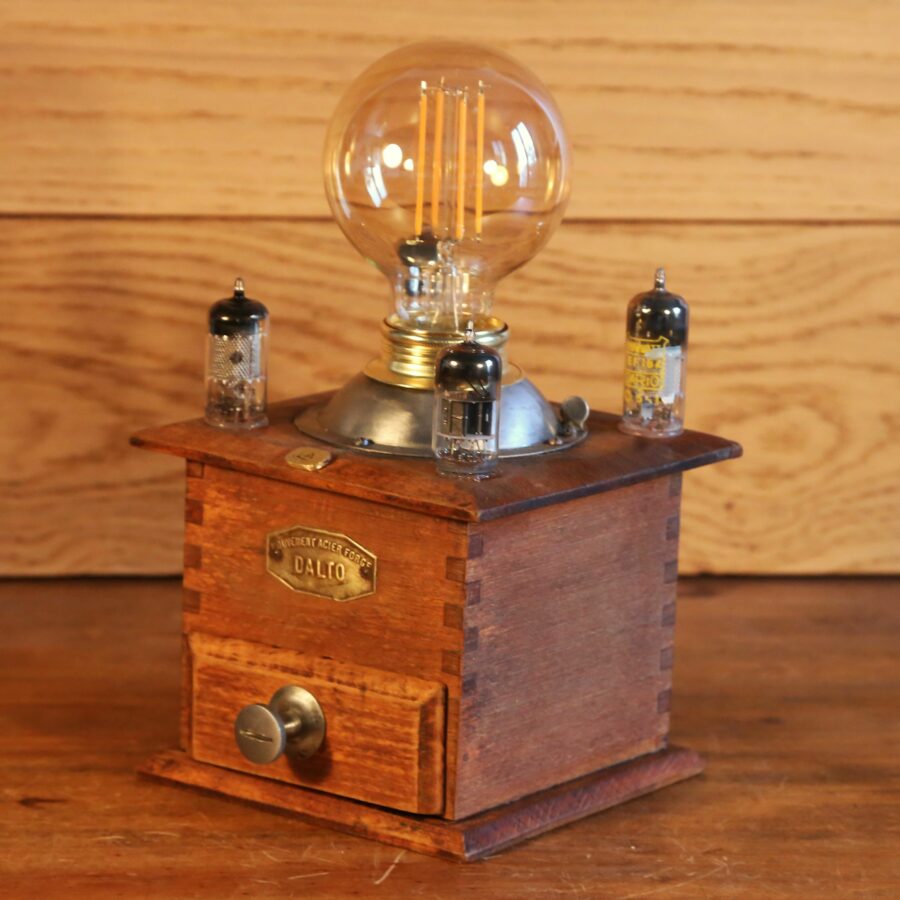 Lampe moulin à café vintage – Image 4