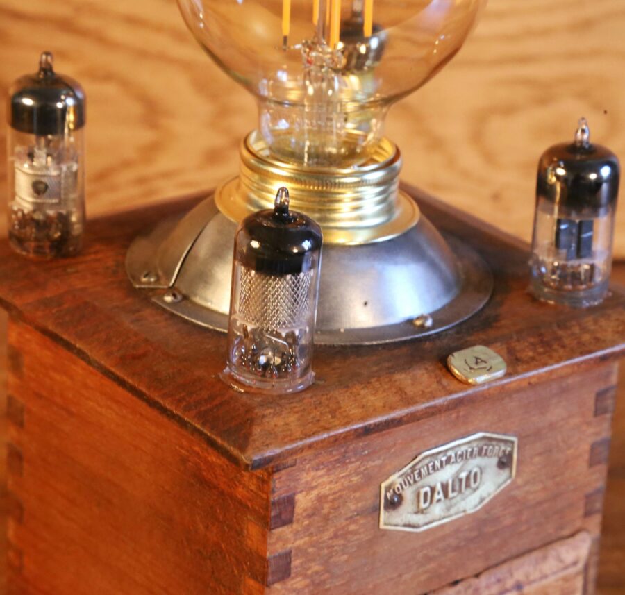 Lampe moulin à café vintage – Image 5