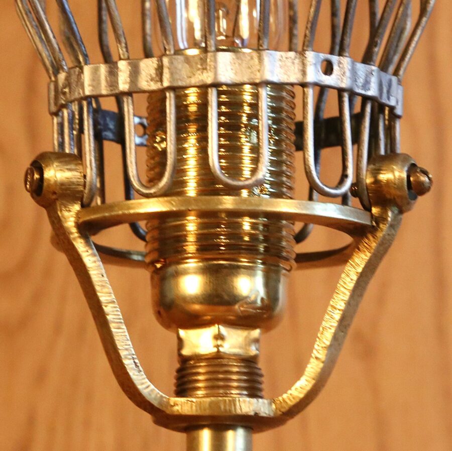 Lampe originale récup métal vintage – Image 7