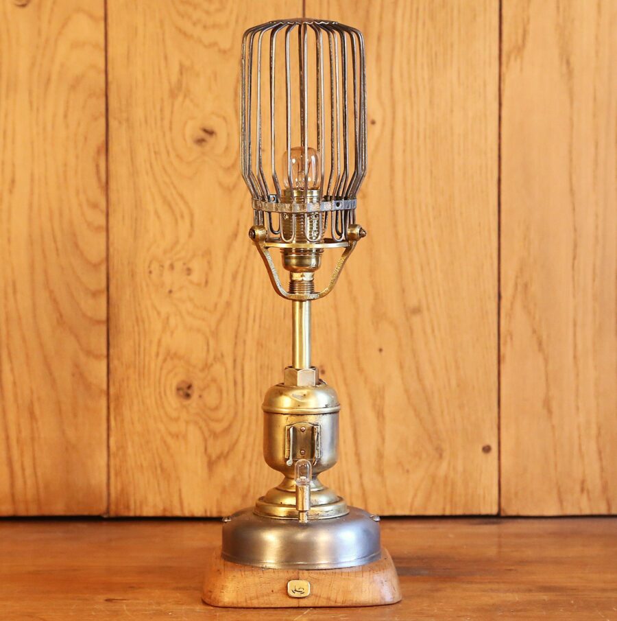 Lampe originale récup métal vintage – Image 8