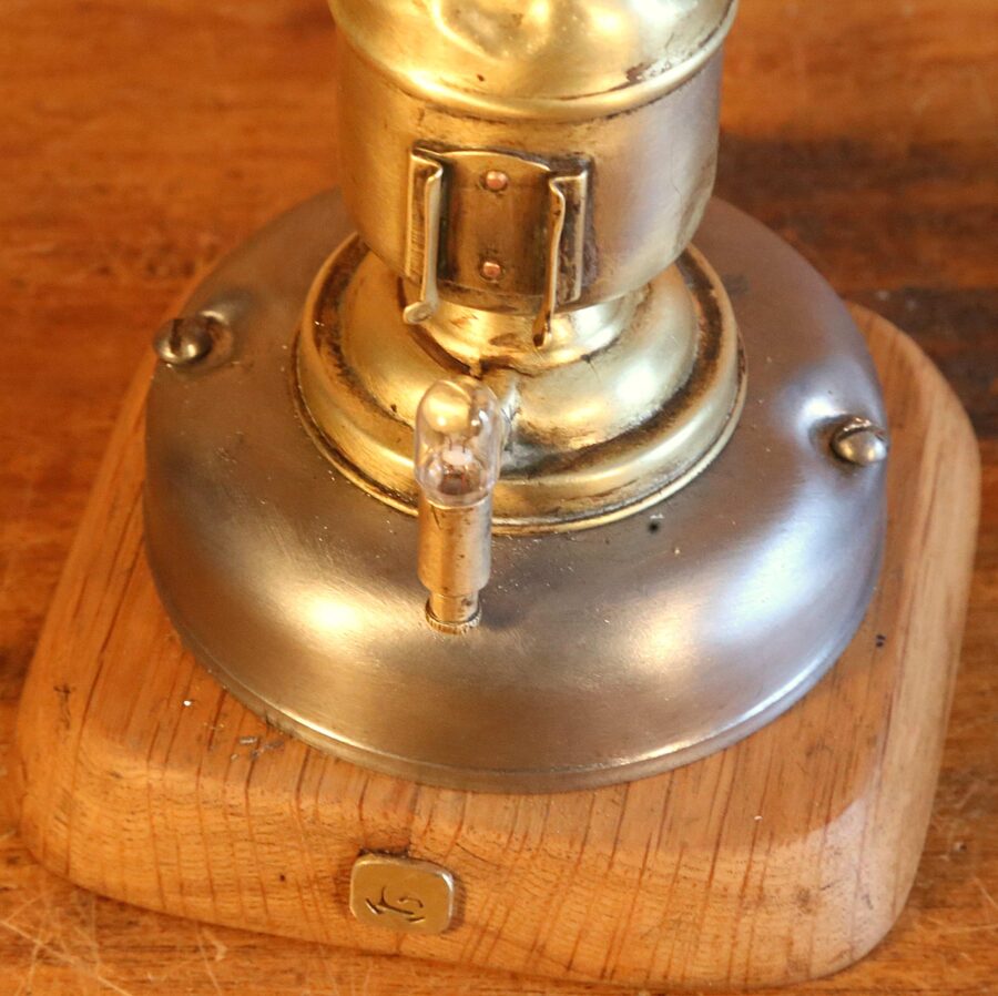 Lampe originale récup métal vintage – Image 6