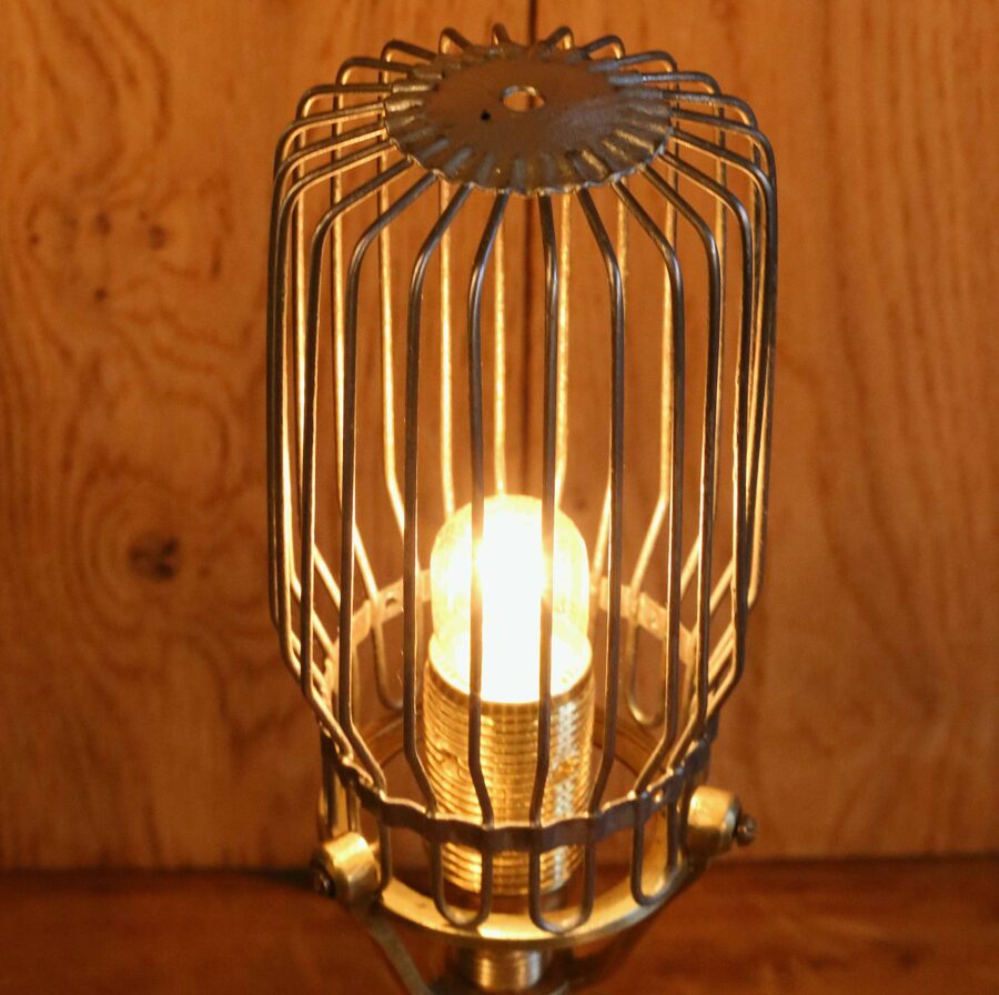 Lampe originale récup métal vintage – Image 10