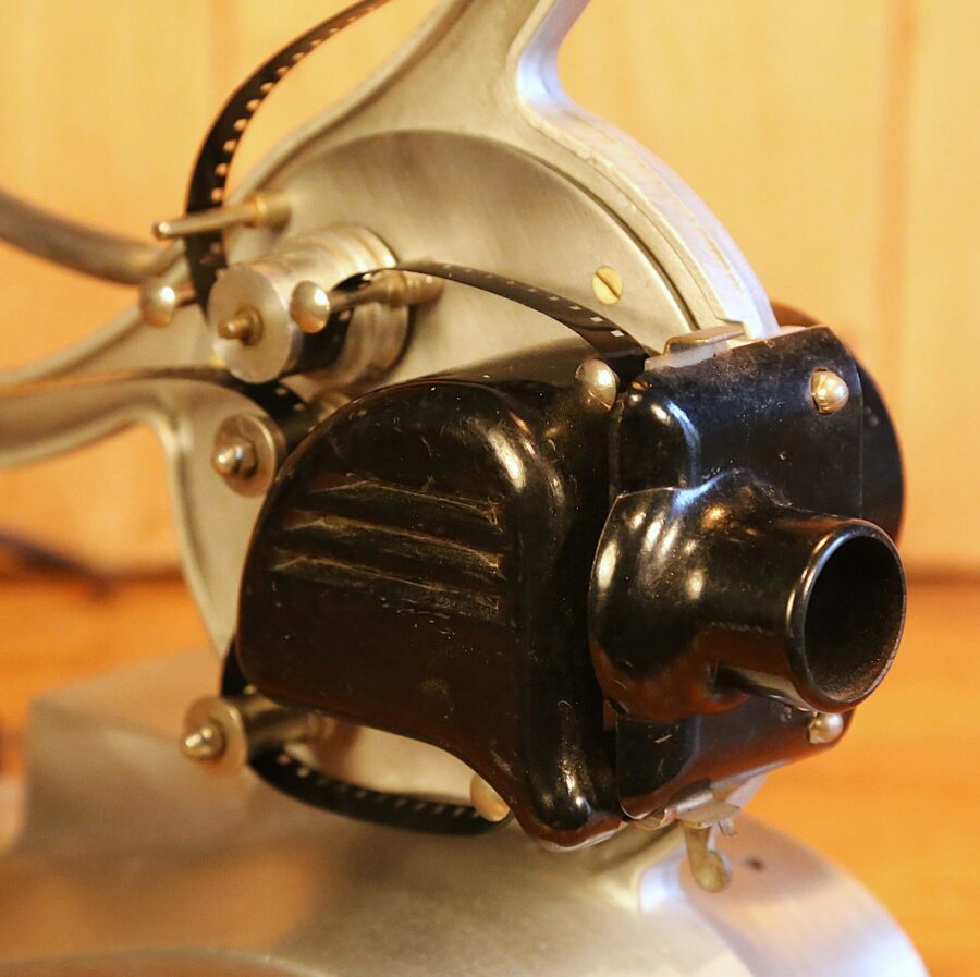 Lampe projecteur de film vintage Art Déco – Image 8