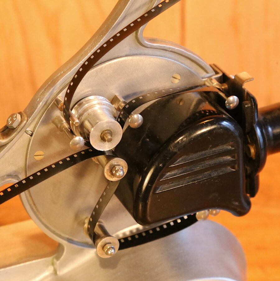 Lampe projecteur de film vintage Art Déco – Image 4