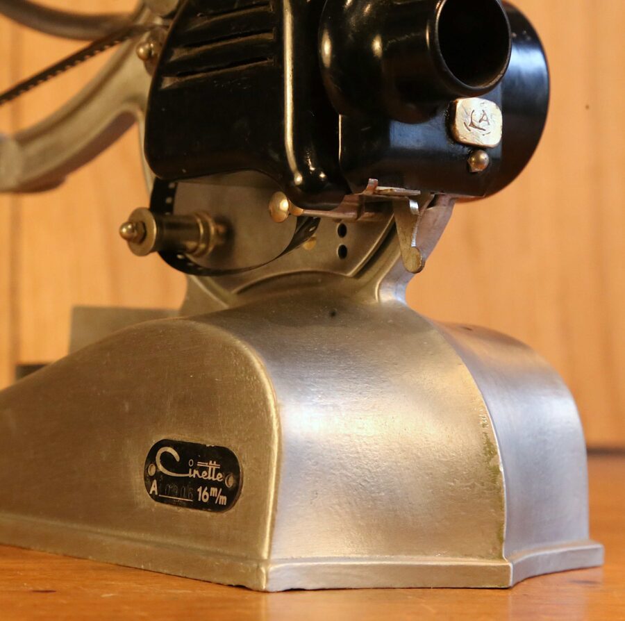Lampe projecteur de film vintage Art Déco – Image 5