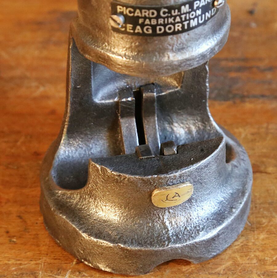 Lampe récup ancien outil d'atelier industriel – Image 6