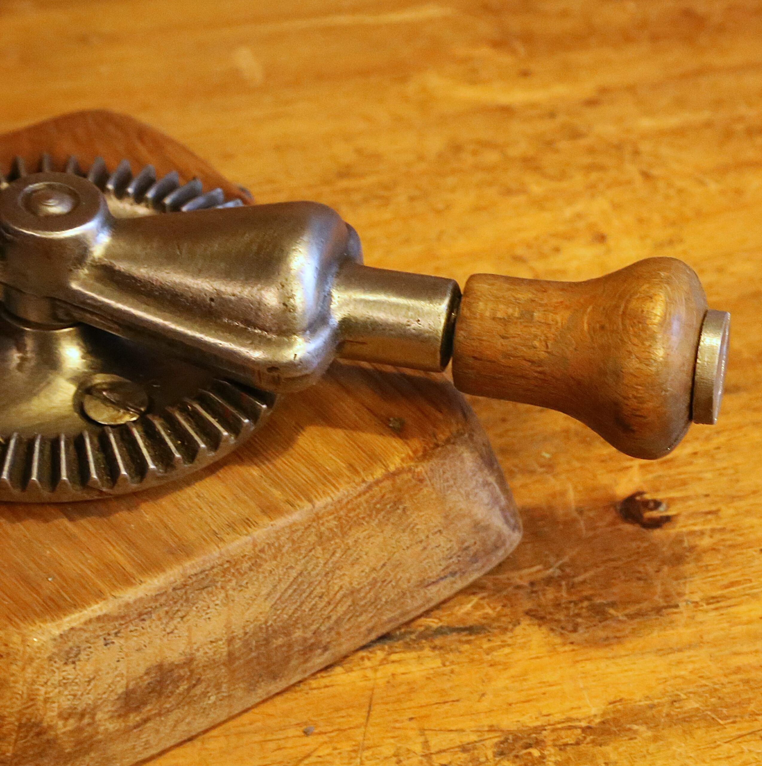 Lampe récup articulée métal phare de vélo vintage – Image 9