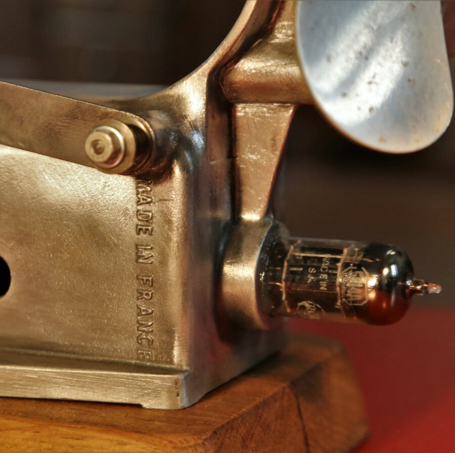 Lampe récup originale locomotive à hélice – Image 4