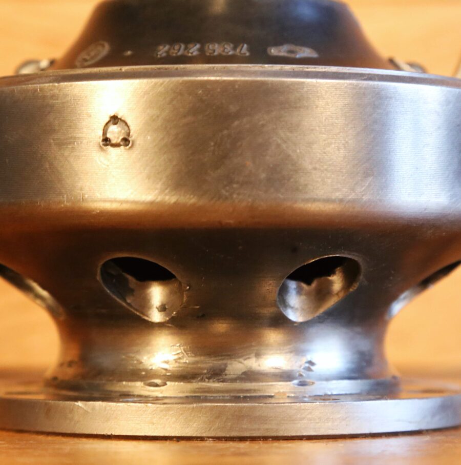 Lampe récup métal déco industrielle – Image 6
