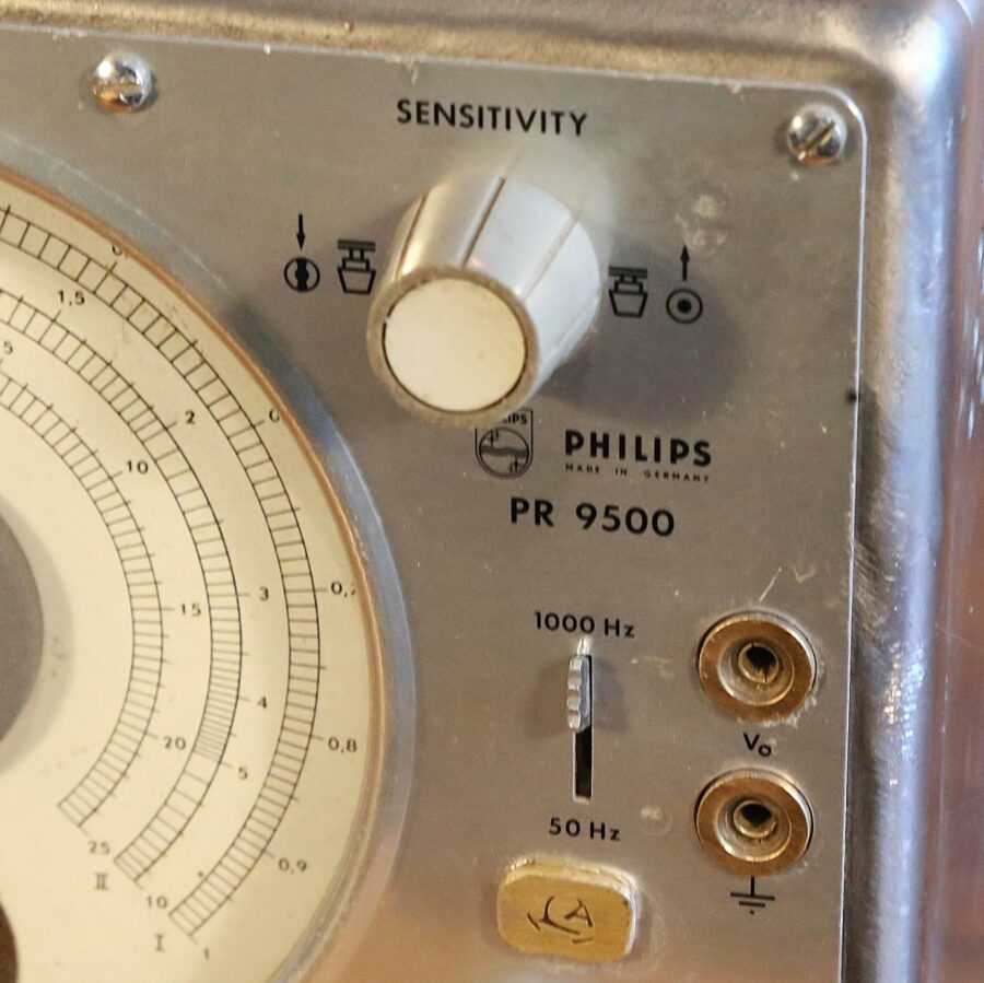 Lampe Steampunk générateur de labo Philips vintage – Image 7