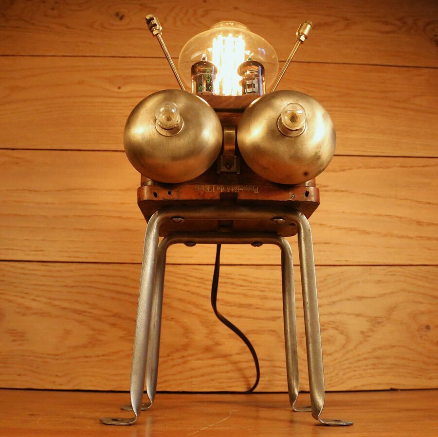 Lampe robot martien Steampunk – Image 9