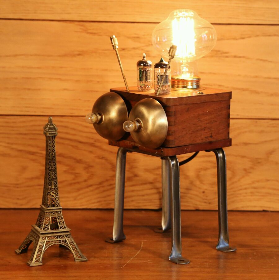 Lampe robot martien Steampunk – Image 6
