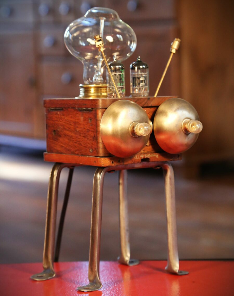 Lampe robot martien Steampunk – Image 4