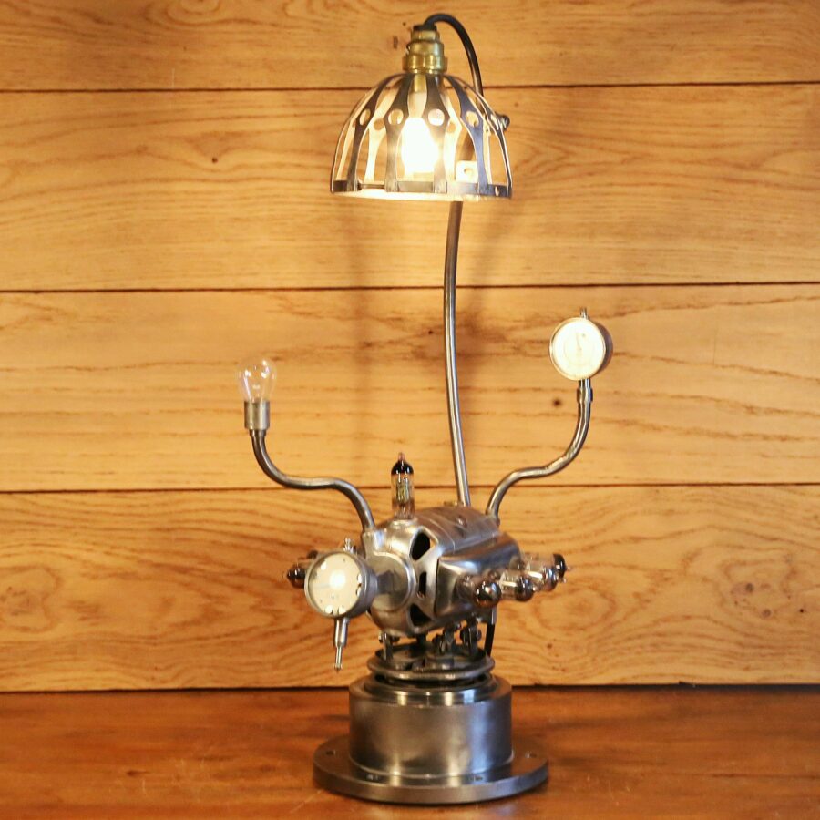 Lampe Steampunk machine à voyager dans le temps – Image 13