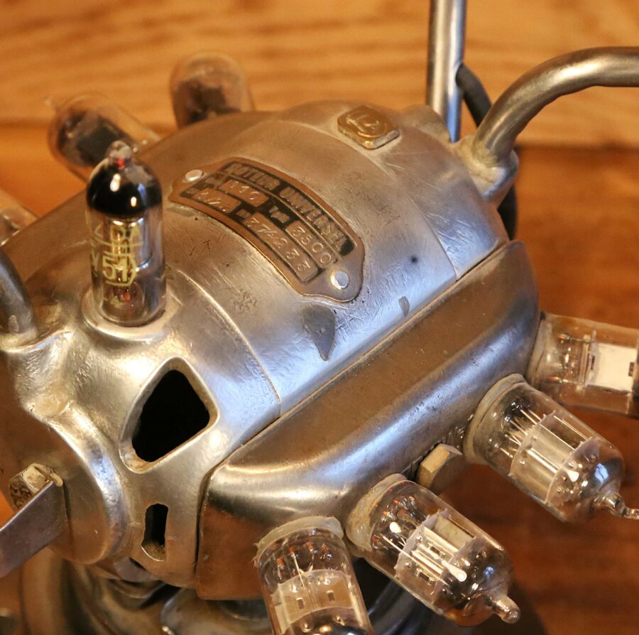 Lampe Steampunk machine à voyager dans le temps – Image 3