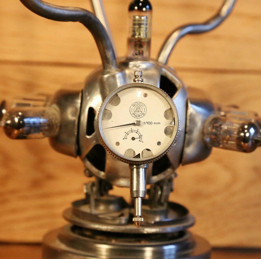 Lampe Steampunk machine à voyager dans le temps – Image 4