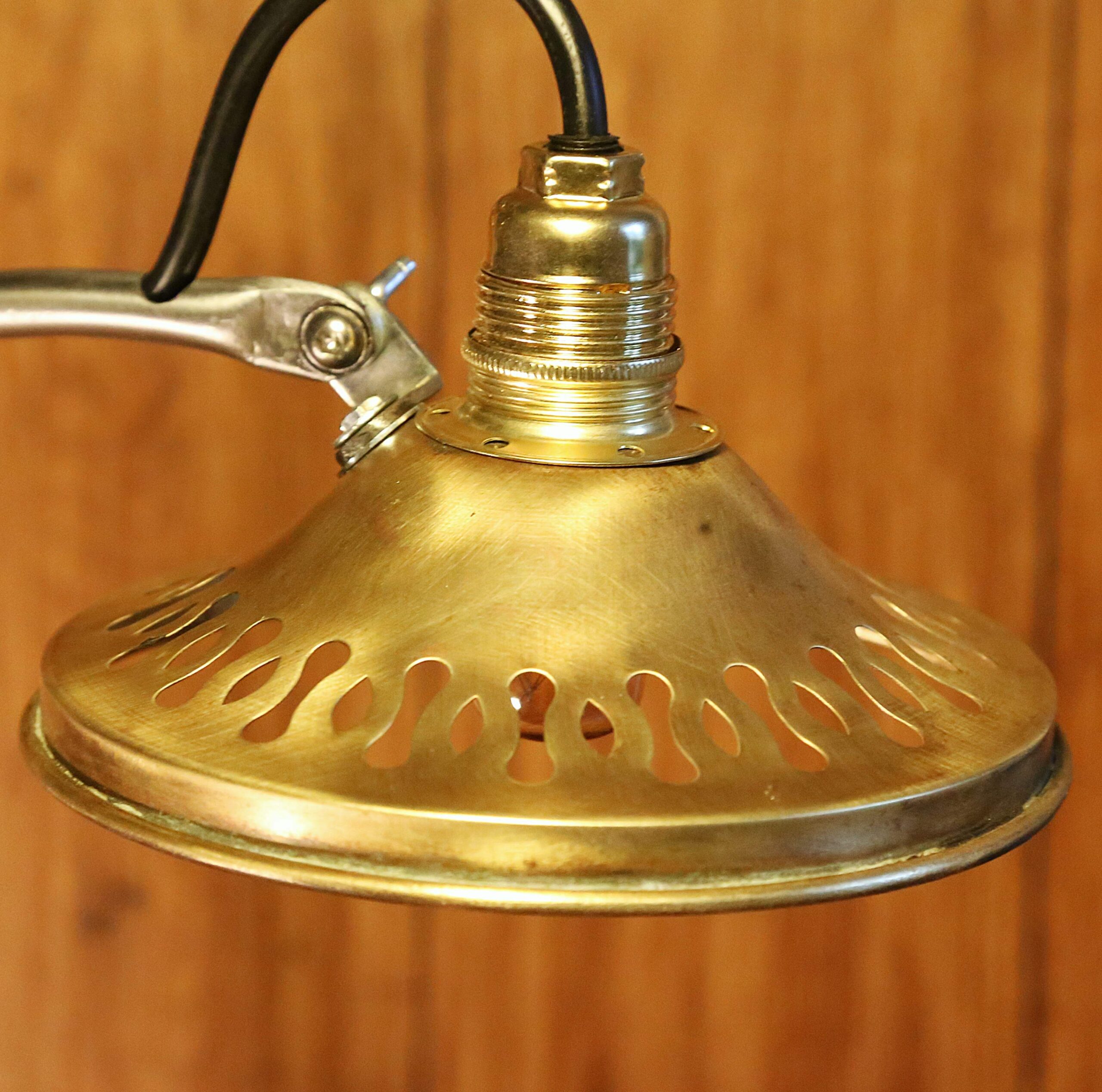 Lampe Steampunk originale horlogerie vintage – Image 9