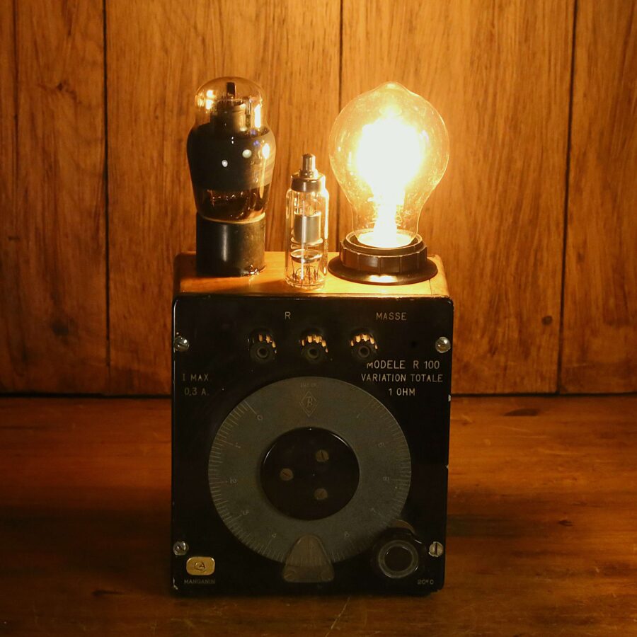 Lampe Steampunk originale vintage