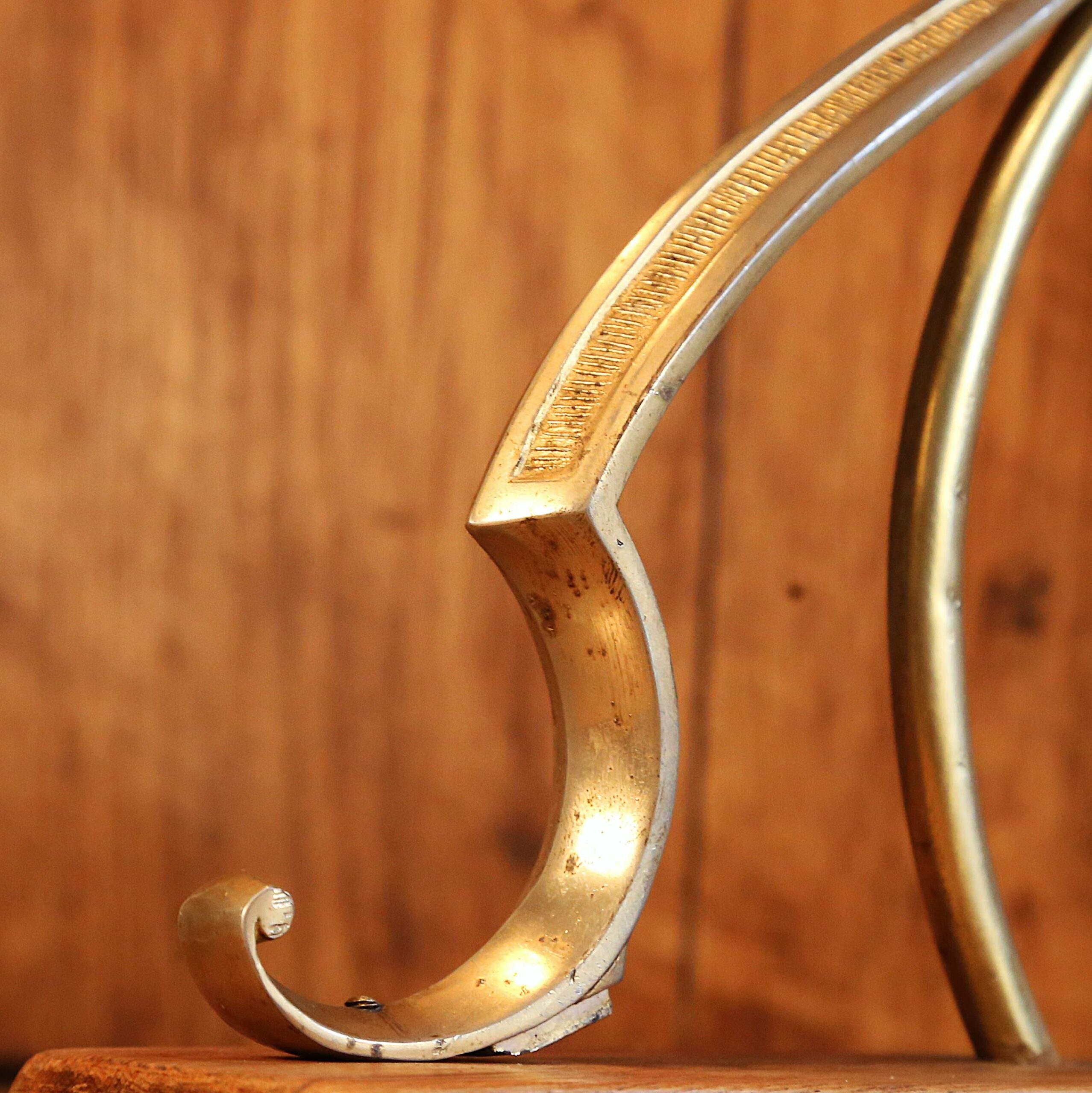 Lampe sur pied Art Déco laiton tulipe fleur – Image 12