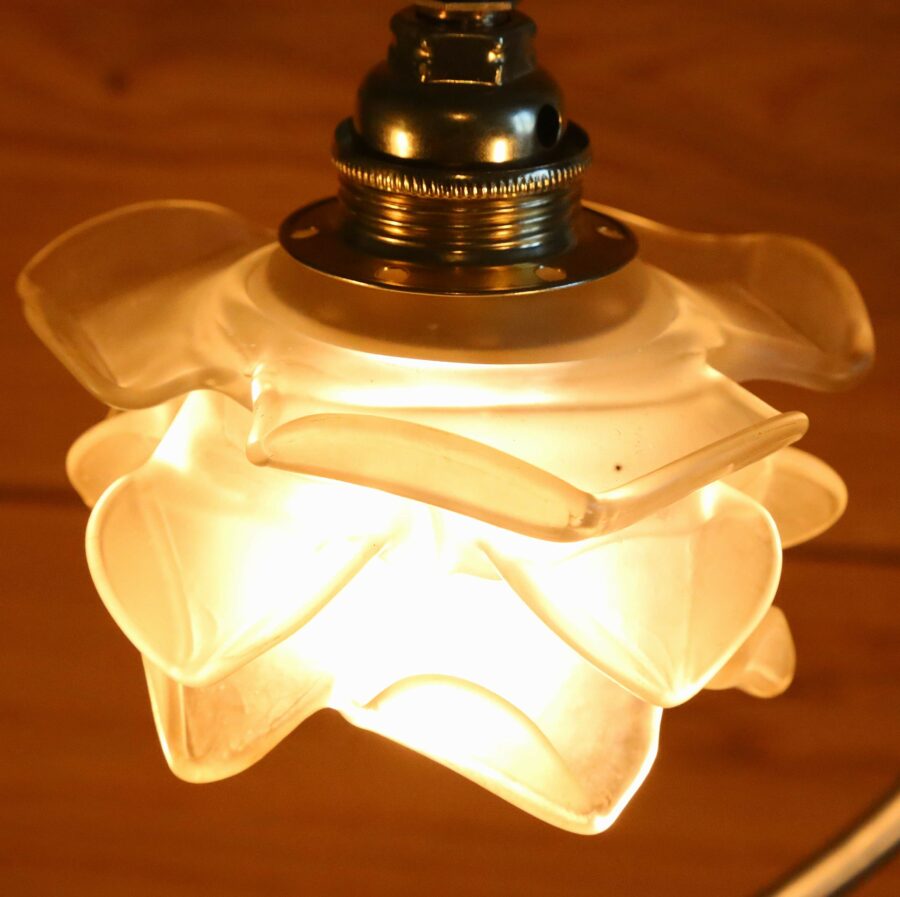 Lampe unique Art Nouveau globe terrestre – Image 9