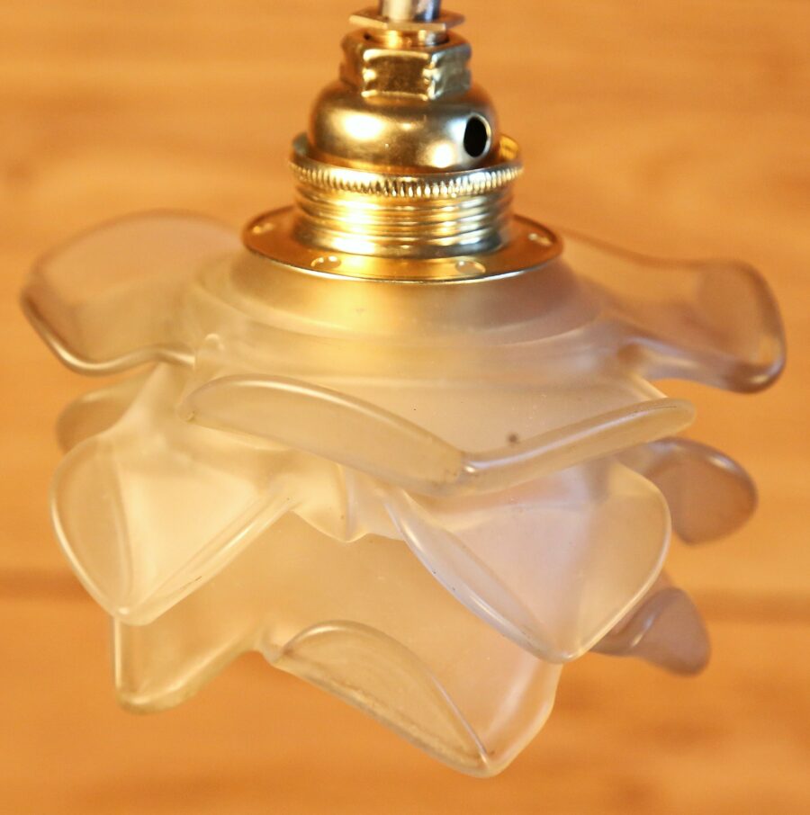 Lampe unique Art Nouveau globe terrestre – Image 5