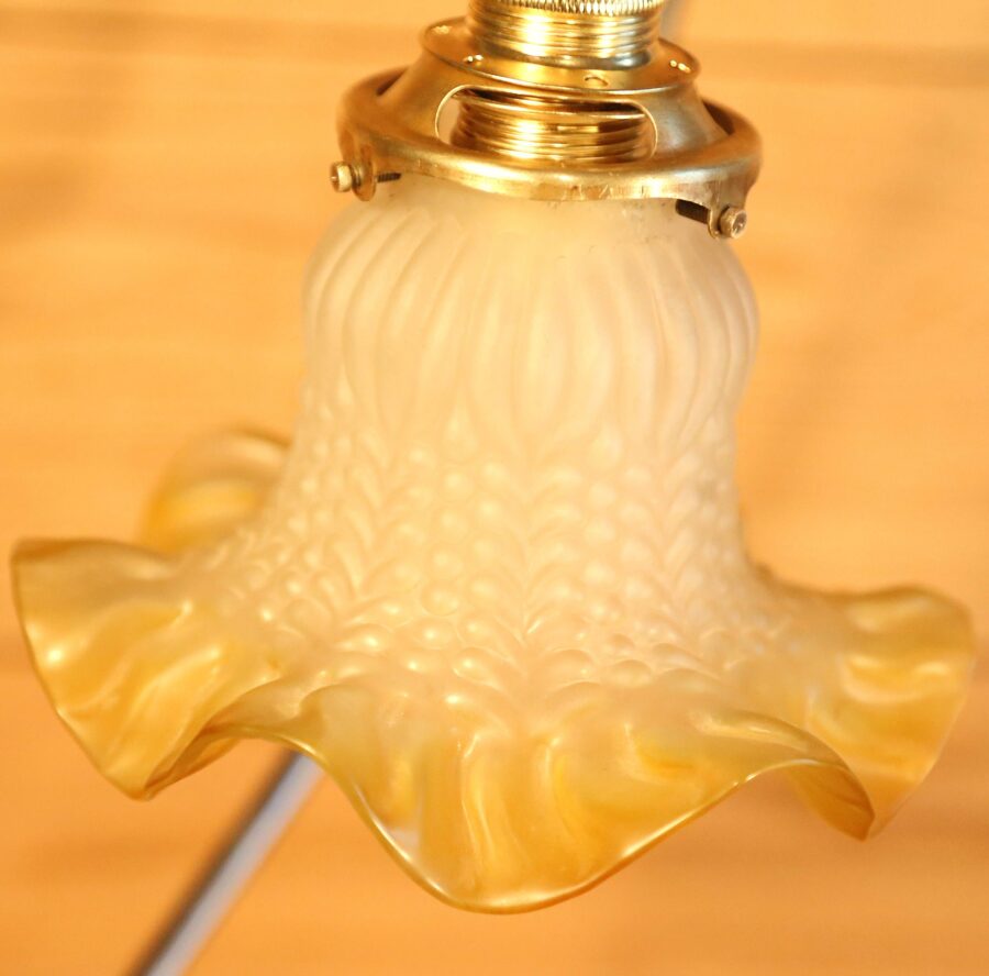 Lampe unique Art Nouveau globe terrestre – Image 4