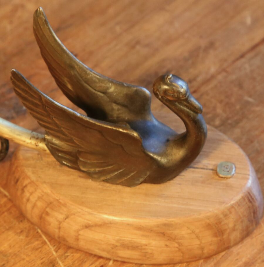 Création lampe Art Déco statue cygne – Image 4
