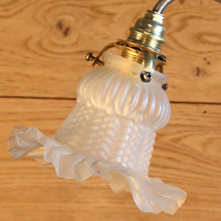 Lampe unique Art Nouveau globe terrestre – Image 8