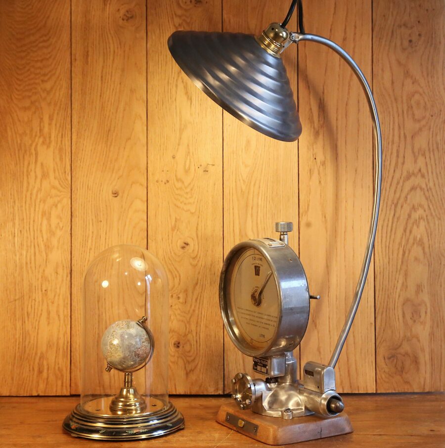 Lampe unique pompe à essence de garage vintage – Image 5